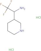 2,2,2-Trifluoro-1-(piperidin-3-yl)ethanamine dihydrochloride