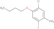 1-Butoxy-2-chloro-5-fluoro-4-methylbenzene