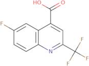 6-Fluoro-2-(trifluoromethyl)quinoline-4-carboxylic acid