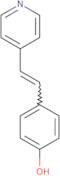 4-[2-(Pyridin-4-yl)ethenyl]phenol