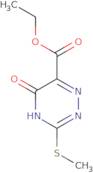 Ethyl 3-(methylsulfanyl)-5-oxo-4,5-dihydro-1,2,4-triazine-6-carboxylate