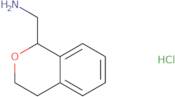 (3,4-Dihydro-1H-2-benzopyran-1-yl)methanamine hydrochloride