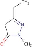 3-Ethyl-1-methyl-4,5-dihydro-1H-pyrazol-5-one