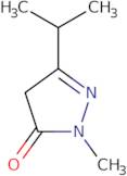 1-Methyl-3-(propan-2-yl)-4,5-dihydro-1H-pyrazol-5-one