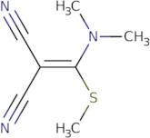2-[(Dimethylamino)(methylsulfanyl)methylidene]propanedinitrile