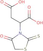 2-(4-Oxo-2-thioxo-1,3-thiazolidin-3-yl)butane-1,4-dioic acid, 2-(4-oxo-2-thioxo-1,3-thiazolidin-3-…