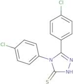 Bis(4-chlorophenyl)-4H-1,2,4-triazole-3-thiol