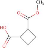 rac-(1R,2S)-2-(methoxycarbonyl)cyclobutane-1-carboxylic acid, cis