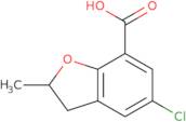 5-Chloro-2-methyl-2,3-dihydrobenzofuran-7-carboxylic acid