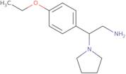 2-(4-Ethoxy-phenyl)-2-pyrrolidin-1-yl-ethylamine