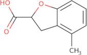 4-Methyl-2,3-dihydro-1-benzofuran-2-carboxylic acid