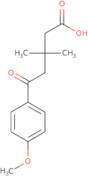 5-(4-Methoxyphenyl)-3,3-dimethyl-5-oxopentanoic acid