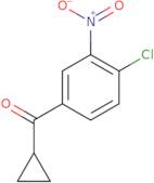 (4-Chloro-3-nitrophenyl)(cyclopropyl)methanone