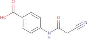 4-(2-Cyanoacetamido)benzoic acid