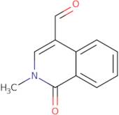 2-Methyl-1-oxo-1,2-dihydroisoquinoline-4-carbaldehyde