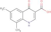 6,8-Dimethyl-4-oxo-1,4-dihydroquinoline-3-carboxylic acid