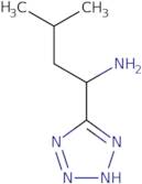3-Methyl-1-(1H-1,2,3,4-tetrazol-5-yl)butan-1-amine
