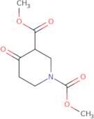 Dimethyl 4-oxopiperidine-1,3-dicarboxylate