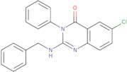 2-(Benzylamino)-6-chloro-3-phenylquinazolin-4(3H)-one