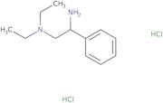 (2-Amino-2-phenylethyl)diethylamine dihydrochloride