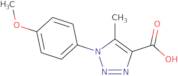 1-(4-Methoxyphenyl)-5-methyl-1H-1,2,3-triazole-4-carboxylic acid