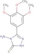 4-Amino-5-(3,4,5-trimethoxyphenyl)-4H-1,2,4-triazole-3-thiol