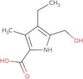 4-Ethyl-5-(hydroxymethyl)-3-methyl-1H-pyrrole-2-carboxylic acid