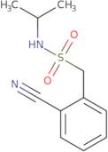 1-(2-Cyanophenyl)-N-isopropylmethanesulfonamide