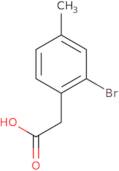 2-(2-bromo-4-methylphenyl)acetic acid