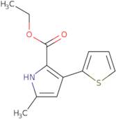 Ethyl 5-methyl-3-(thiophen-2-yl)-1H-pyrrole-2-carboxylate