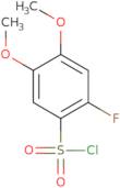 2-Fluoro-4,5-dimethoxybenzene-1-sulfonyl chloride