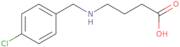 4-{[(4-Chlorophenyl)methyl]amino}butanoic acid