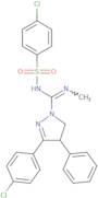 (4R)-3-(4-Chlorophenyl)-N-[(4-chlorophenyl)sulfonyl]-4,5-dihydro-N'-methyl-4-phenyl-1H-pyrazole-1-…
