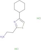 2-(4-Cyclohexyl-1,3-thiazol-2-yl)ethan-1-amine dihydrochloride