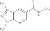 N,1,3-Trimethyl-1H-pyrazolo[3,4-b]pyridine-5-carboxamide