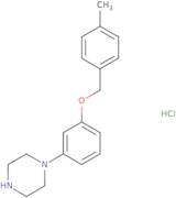 1-{3-[(4-Methylphenyl)methoxy]phenyl}piperazine hydrochloride