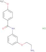 N-[3-(2-Aminoethoxy)phenyl]-4-methoxybenzamide hydrochloride