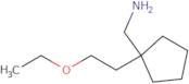 [1-(2-Ethoxyethyl)cyclopentyl]methanamine