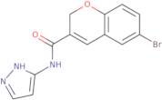 6-Bromo-N-(1H-pyrazol-3-yl)-2H-chromene-3-carboxamide