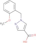 1-[(2-Methoxyphenyl)methyl]-1H-pyrazole-4-carboxylic acid