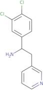 1-(3,4-Dichlorophenyl)-2-(pyridin-3-yl)ethan-1-amine