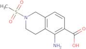 5-Amino-2-methanesulfonyl-1,2,3,4-tetrahydroisoquinoline-6-carboxylic acid