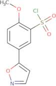 5-(5-Isoxazolyl)-2-methoxybenzenesulfonyl chloride