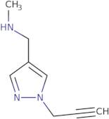 Methyl({[1-(prop-2-yn-1-yl)-1H-pyrazol-4-yl]methyl})amine