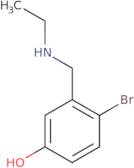 4-Bromo-3-[(ethylamino)methyl]phenol