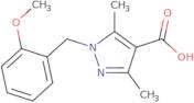 1-(2-Methoxybenzyl)-3,5-dimethyl-1H-pyrazole-4-carboxylic acid