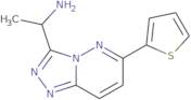 1-(6-(Thiophen-2-yl)-[1,2,4]triazolo[4,3-b]pyridazin-3-yl)ethan-1-amine