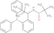 (R)-N-((R)-1-(2-(Diphenylphosphaneyl)phenyl)-2,2-dimethylpropyl)-2-methylpropane-2-sulfinamide