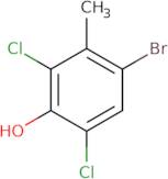 4-Bromo-2,6-dichloro-3-methylphenol