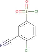 4-chloro-3-cyanobenzenesulfonyl chloride